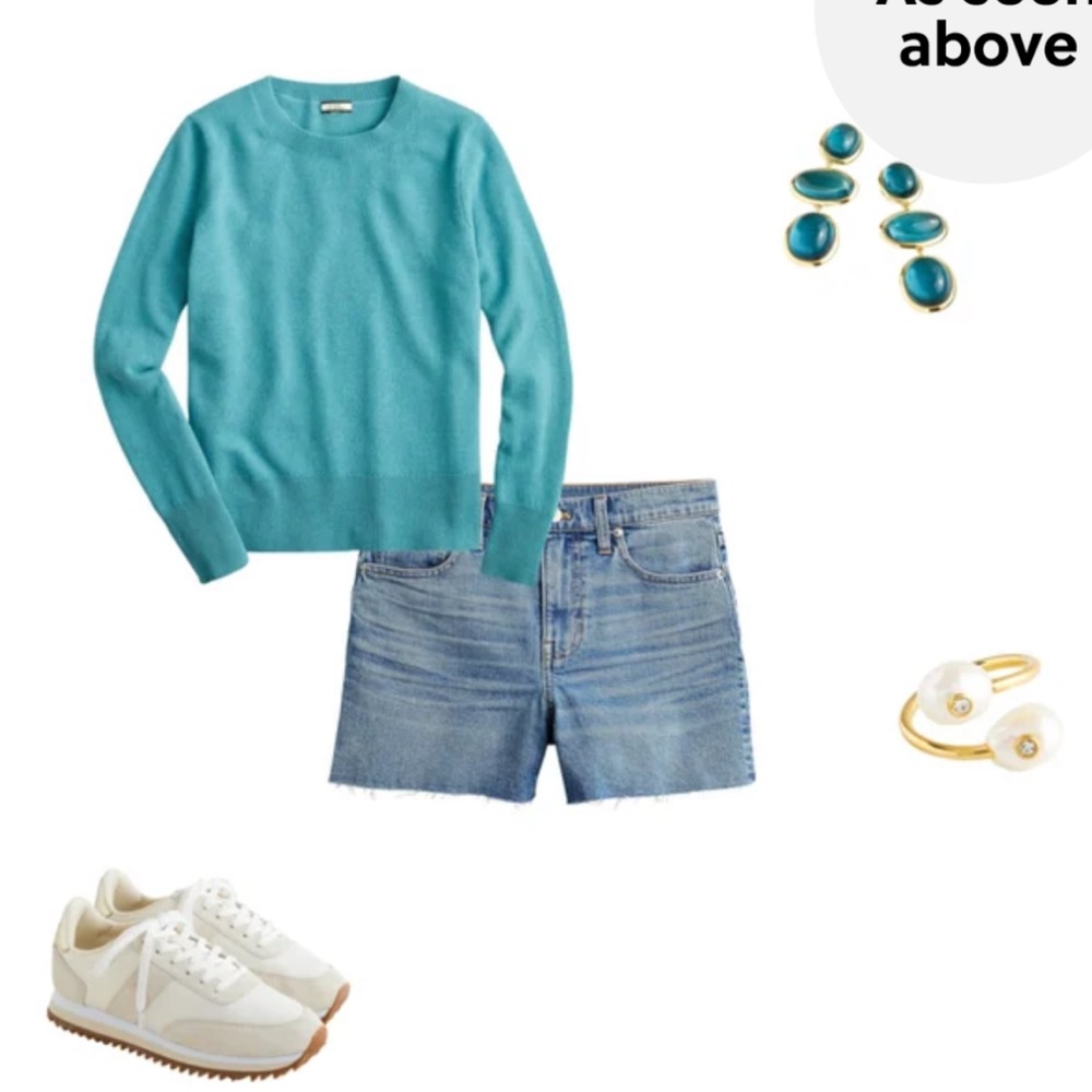 J.Crew cashmere blend sweater